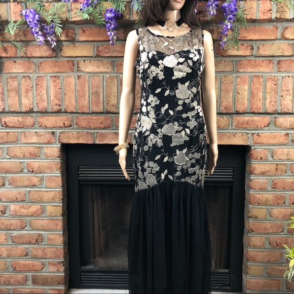 Candalite Black/Gold Special Event Dress - Picture 3 of 8